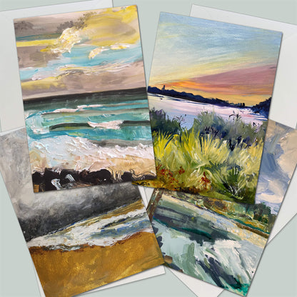 Australian Beaches, Rivers & Creeks - Portrait Greeting Card Pack