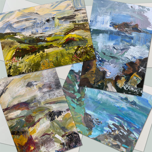 Cornish Expressionist - Mixed Greeting Card Pack