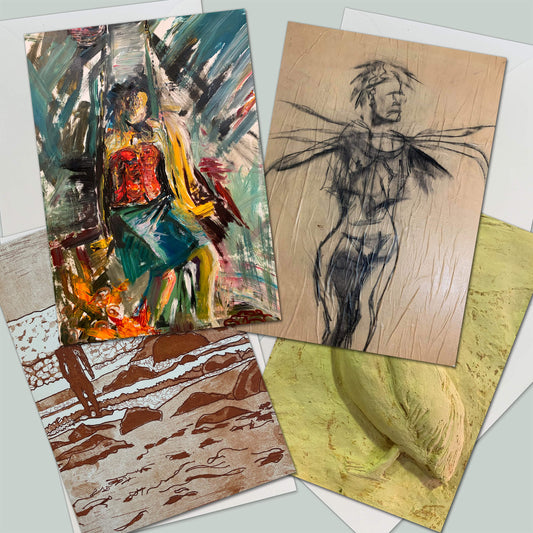 Figurative - Mixed Greeting Card Pack