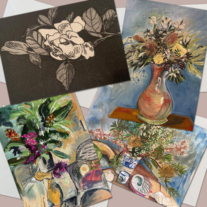 Florals- Mixed Greeting Card Pack